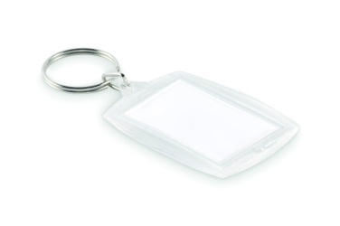 Logotrade dovana nuotrauka: Klasikinis akrilinis raktų pakabukas