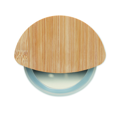 Logotrade reklaminiai produktai nuotrauka: Apvalus bambukinis picos pjaustytuvas