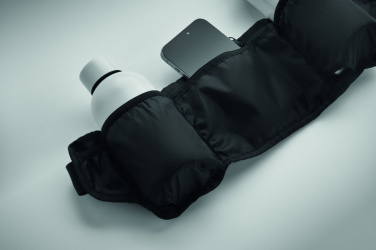 Logotrade reklaminiai produktai nuotrauka: Sportinis juosmens krepšys 420D RPET