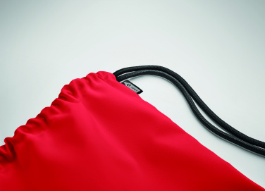 Logotrade verslo dovanos nuotrauka: Didelis maišelis su virvele 300D RPET