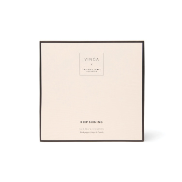 Logotrade reklaminiai produktai nuotrauka: VINGA x TGL rankų priežiūros dovanų rinkinys