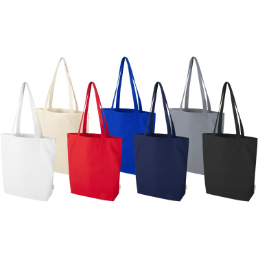 Logotrade verslo dovanos nuotrauka: Odisha 270 g/m² OCS ekologiškas medžiaginis maišas, 10 l