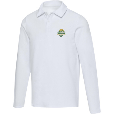 Logotrade reklaminiai produktai nuotrauka: „Apollo“ ilgomis rankovėmis unisex polo marškinėliai