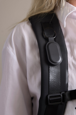 Logotrade verslo dovanos nuotrauka: VINGA Baltimore RCS raktų pakabukas su dviguba paieška