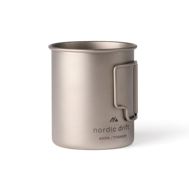 Logotrade reklaminiai produktai nuotrauka: „Nordic Drift Trail Ultra Light Titanium“ 450 ml puodelis