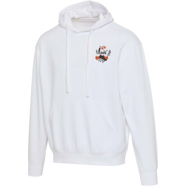 Logotrade verslo dovanos nuotrauka: „Boris“ 280 g/m2 unisex OCS ekologiškas didelis džemperis su gobtuvu