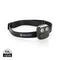 „Gear X RCS“ plastikinis galvos žibintuvėlis su judesio jutikliu, juoda