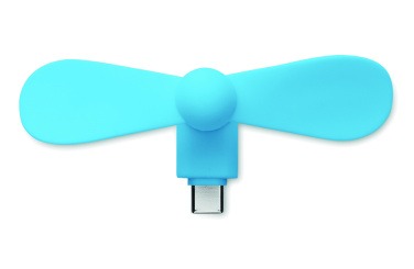 Logotrade reklaminės dovanos nuotrauka: Nešiojamas USB-C ventiliatorius