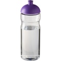 H2O Active® Base 650 ml kupola vāka sporta pudele, Caurspīdīgs / violets