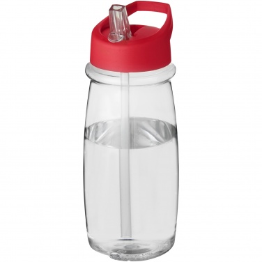 Logotrade ziemassvētku dāvanas foto: Sporta pudele H2O Active® Pulse 600 ml snīpi ar vāku