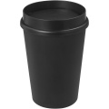 Americano® Switch 300 ml bļodiņa ar 360° vāku, Vienkrāsains melns