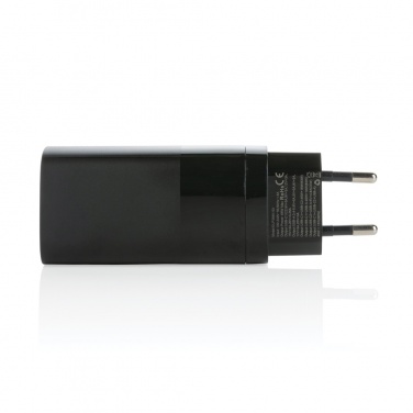 Logotrade logo dāvanas foto: Philips 65 W īpaši ātrs PD 3 portu USB sienas lādētājs