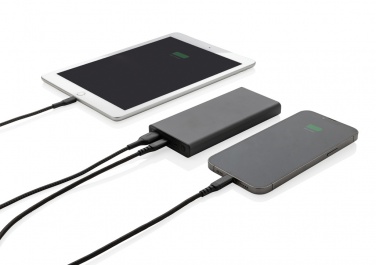 : Terra RCS pārstrādāta 18 W alumīnija jauda 10 000 mAh