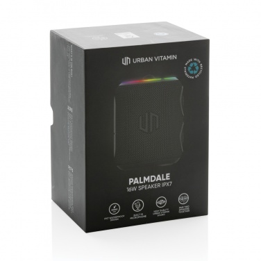 Logotrade Ideja dāvanas foto: Urban Vitamin Palmdale RCS rplastic 16W skaļrunis IPX7