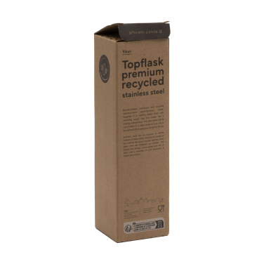 Logotrade biznesa dāvanas foto: Topflask Premium RCS Recycled Steel dzeramā pudele