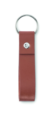 Logotrade korporatīvās dāvanas foto: PU cilpas atslēgu piekariņš