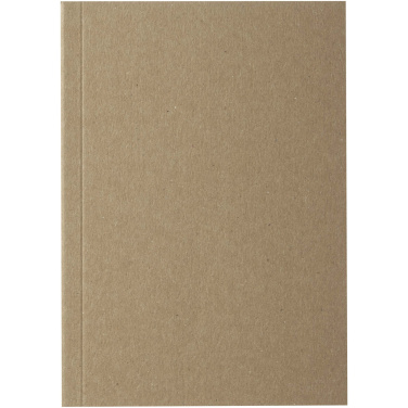 Logotrade biznesa dāvanas foto: Novella Austen A6 pārstrādāta mīksto vāku kraft piezīmju grāmatiņa - 50 loksnes