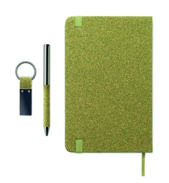 Logotrade biznesa dāvanas foto: 3 daļu dāvanu komplekts kastītē