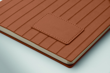 Logotrade ziemassvētku dāvanas foto: A5 piezīmju grāmatiņa dūmakainā PU audumā