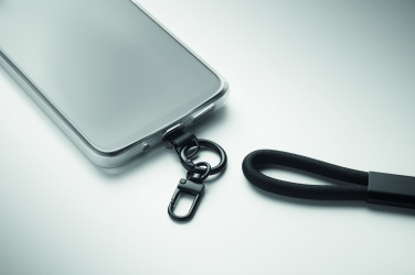 Logotrade korporatīvās dāvanas foto: Telefona uzlādes siksniņa aprocei 60W