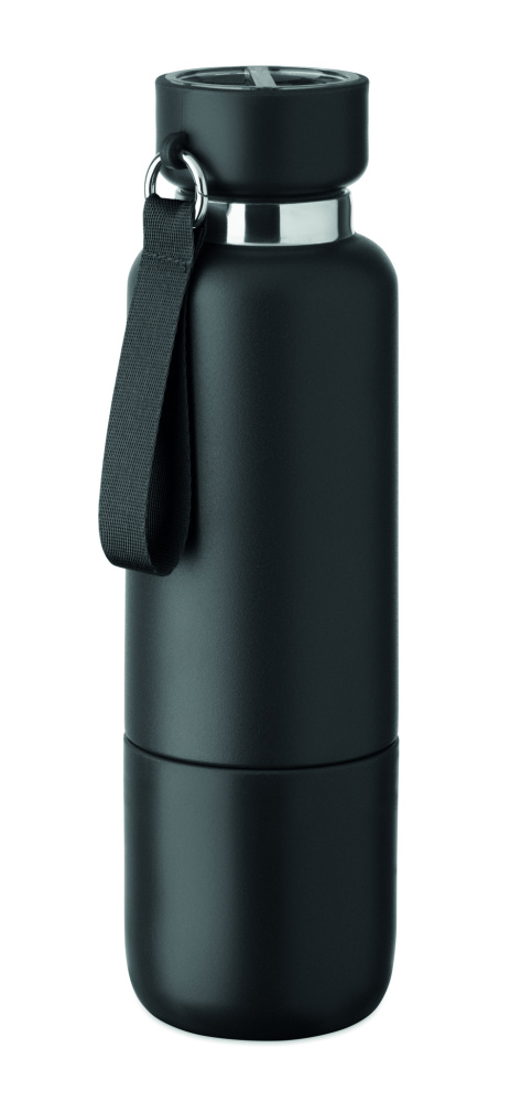 Logotrade Ideja dāvanas foto: Dubultsienu pudele 500ml