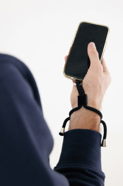 Logotrade dāvanas foto: CarryLoop RCS pārstrādāta PET regulējama tālruņa turētāja aproce