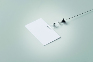 Logotrade ziemassvētku dāvanas foto: Šņorziņš ar nozīmīti 54 x 86 mm