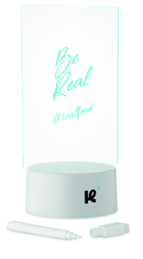 Logotrade biznesa dāvanas foto: Izgaismota LED piezīmju dēlis