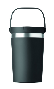 Logotrade korporatīvās dāvanas foto: Dubultsienu glāze 350 ml