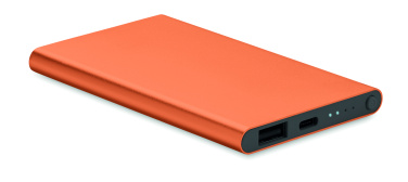 Logotrade logo dāvanas foto: 4000 mAh Power Bank Type C
