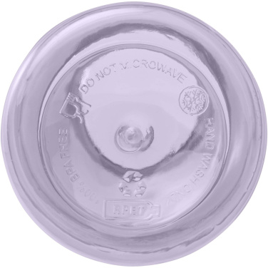 Logotrade ziemassvētku dāvanas foto: Oregon 400 ml RCS sertificēta pārstrādāta plastmasas ūdens pudele ar karabīni