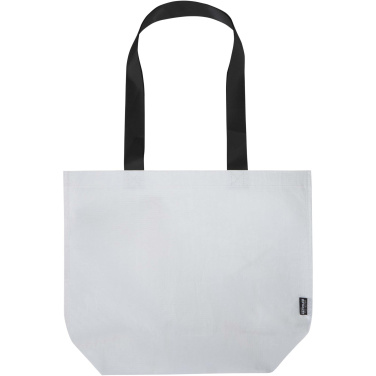 Logotrade biznesa dāvanas foto: Duo GRS pārstrādāta, divkārši laminēta iepirkumu soma, 18 l