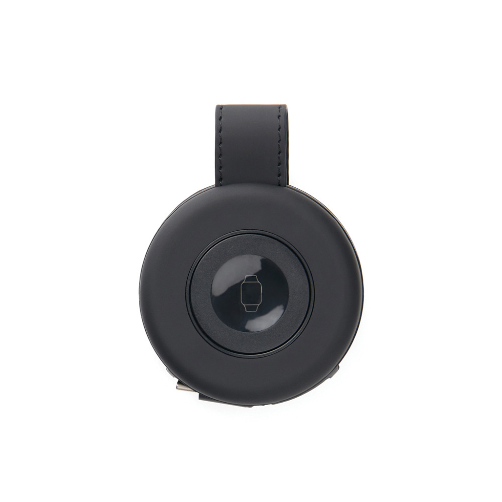 Logotrade dāvanas foto: VINGA Baltimore RCS 2-in-1 bezvadu 15W ceļojumu lādētājs