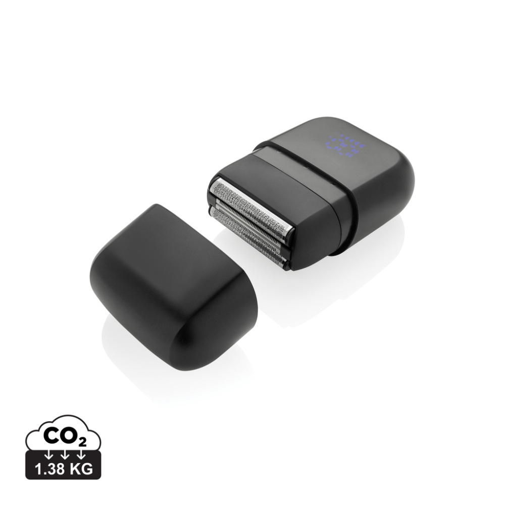 Logotrade logo dāvanas foto: TrimBlade uzlādējams ceļojumu skuveklis IPX7