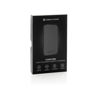 Logotrade logo dāvanas foto: Urban Vitamin Concord 3000mAh pārnēsājamais akumulators