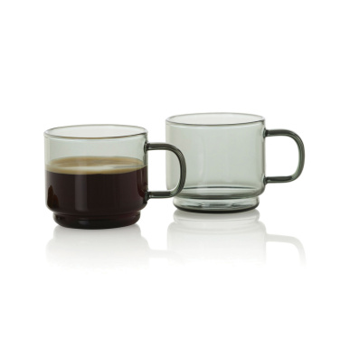 Logotrade dāvanas foto: AdHoc Impact espresso krūzītes 70 ml, 2 gab. komplekts