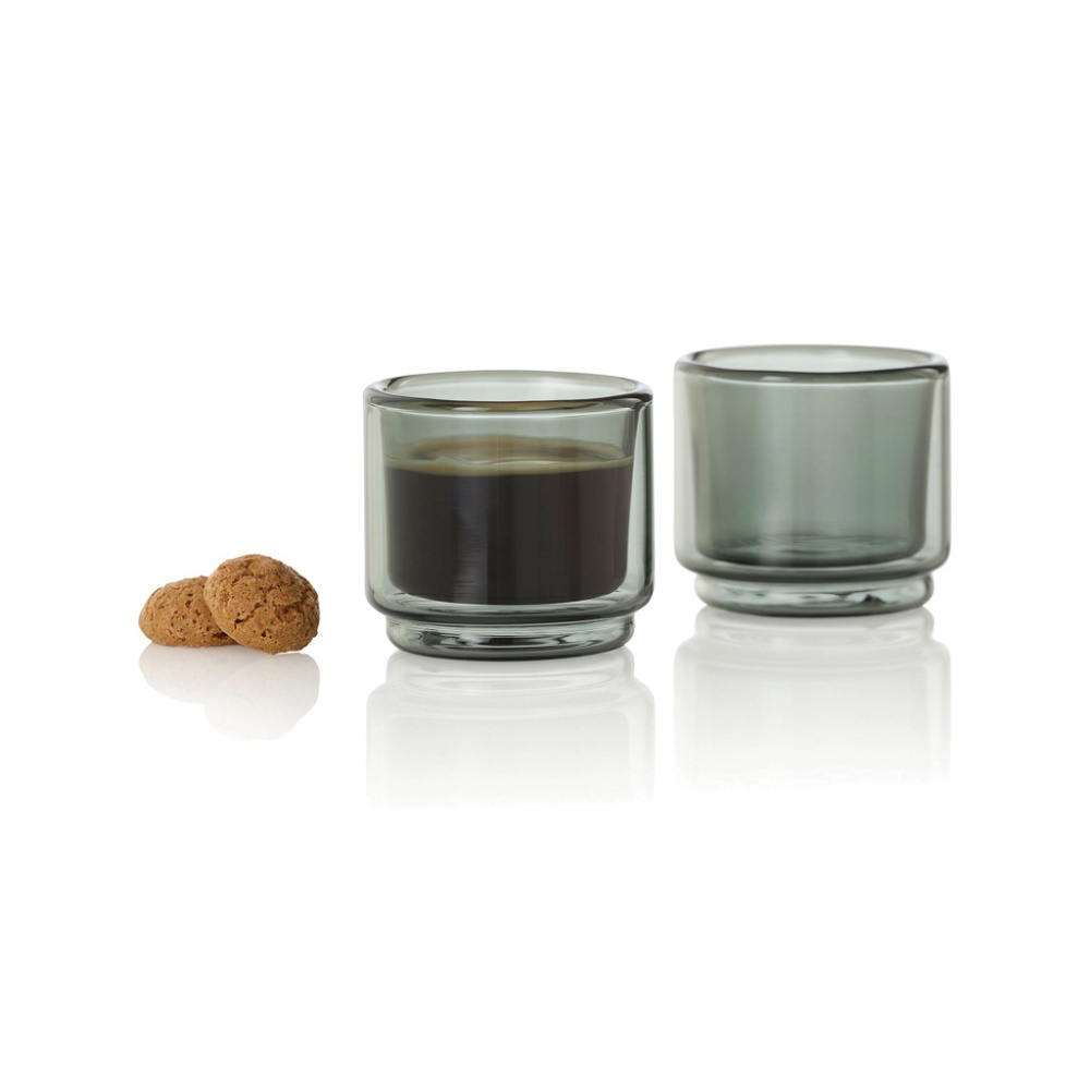 Logotrade ziemassvētku dāvanas foto: AdHoc Impact espresso krūzes 45 ml, 2 gab. komplekts