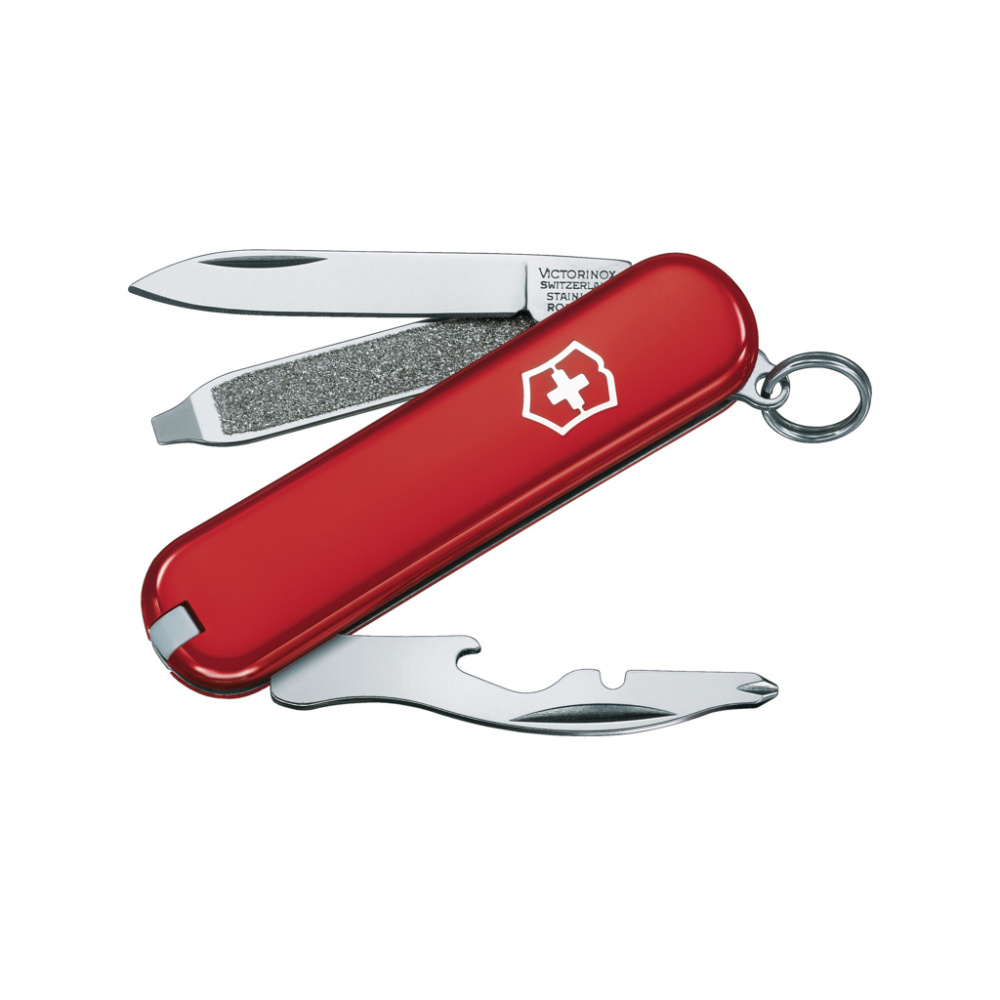 Logotrade korporatīvās dāvanas foto: VICTORINOX kabatas nazis mazais Rally 9 funkcijas