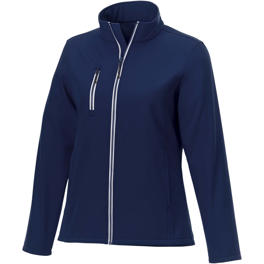 Logotrade biznesa dāvanas foto: Orion sieviešu GRS pārstrādāta softshell jaka