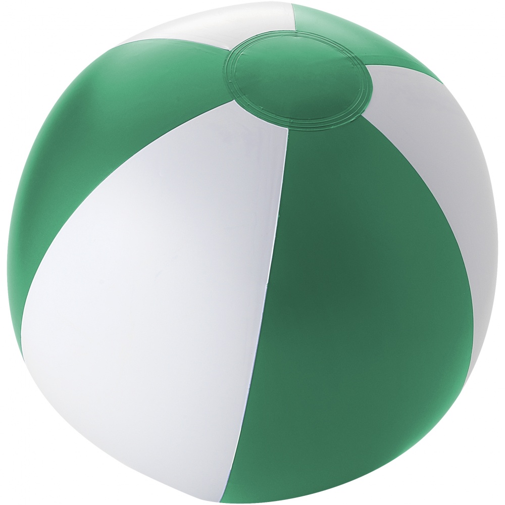 Логотрейд бизнес-подарки картинка: Непрозрачный пляжный мяч, зеленый