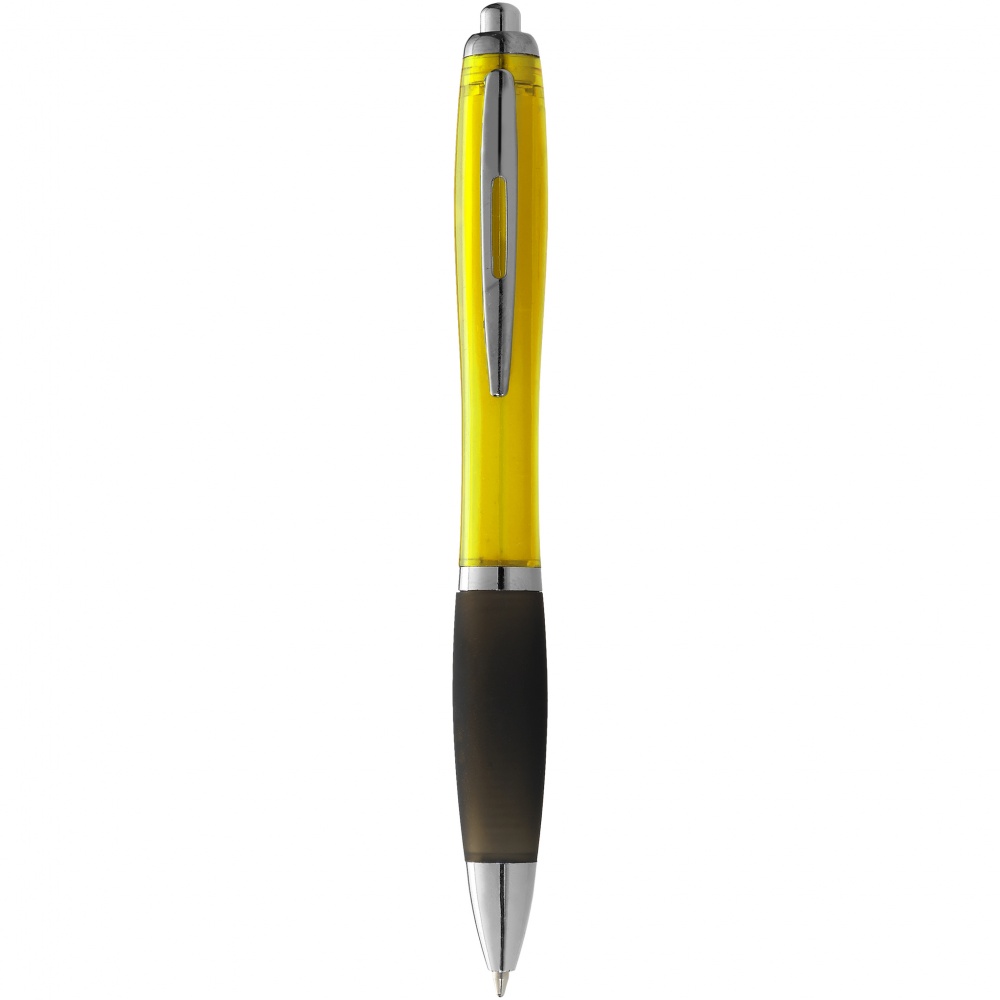 Логотрейд pекламные cувениры картинка: The Nash Pen yellow - blue ink