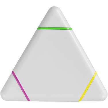 Логотрейд pекламные cувениры картинка: Треугольный маркер Bermuda, белый
