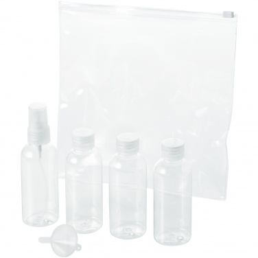 Лого трейд pекламные cувениры фото: Одобренный дорожный набор бутылок для полетов, белый