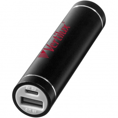 Логотрейд pекламные подарки картинка: Алюминиевое зарядное устройство Bolt 2200 мА/ч, черный