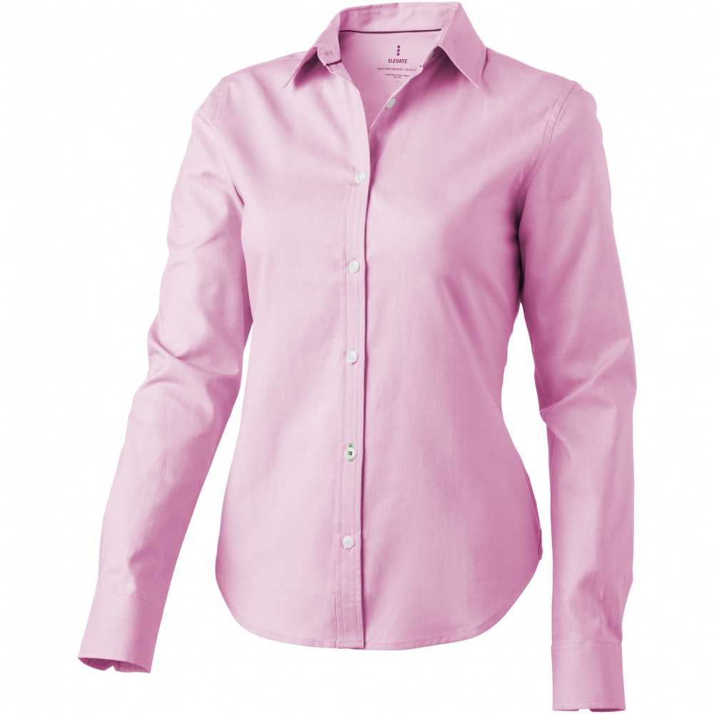 Лого трейд pекламные подарки фото: Vaillant ladies shirt, розовый,XS