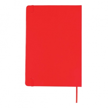 Логотрейд pекламные cувениры картинка: A5 märkmik & LED järjehoidja, punane