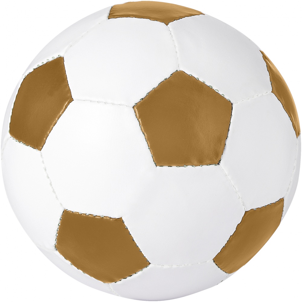 Лого трейд pекламные продукты фото: Футбольный мяч Curve, золотой