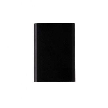 Лого трейд pекламные cувениры фото: Ärikingitus: Aluminium 5.000 mAh pocket powerbank, black