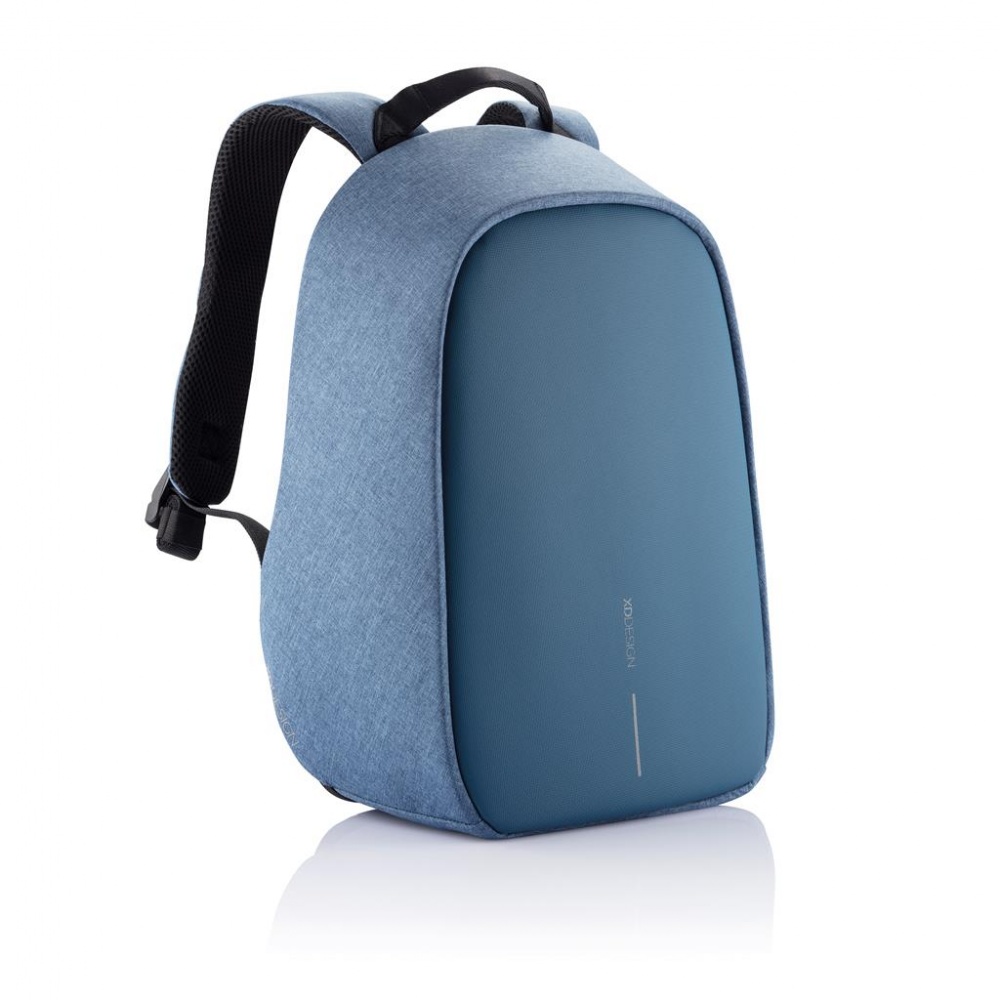 Лого трейд pекламные cувениры фото: Маленький противоугонный рюкзак Bobby Hero, синий