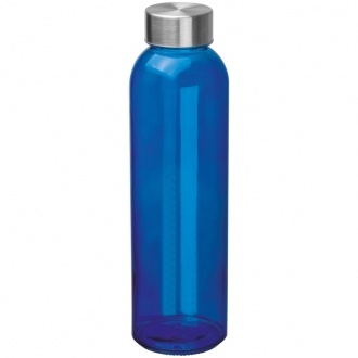 Лого трейд pекламные продукты фото: Cтеклянная бутылка с логотипом, 500 мл, синяя